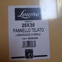 Pannello telato per pittura Louvre 25 x 35