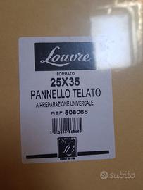 Pannello telato per pittura Louvre 25 x 35
