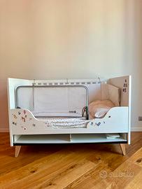 Letto evolutivo Maison du Monde con materasso