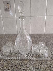 Set di decanter in cristallo