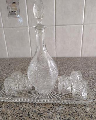 Set di decanter in cristallo