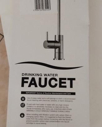 rubinetto per acqua demineralizzata 