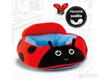 Seduta liscianigioch in peluche per bimbi 6mesi+