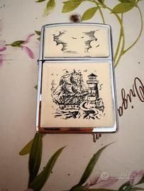 Zippo eco avorio veliero