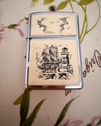 Zippo eco avorio veliero
