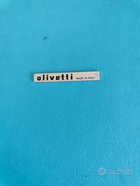 Targhetta OLIVETTI