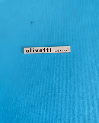 Targhetta OLIVETTI