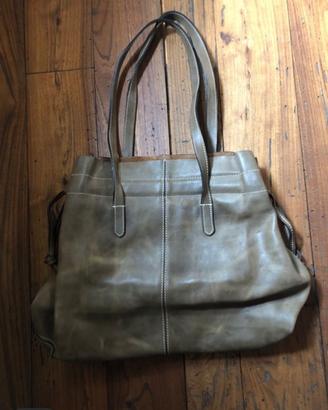 Borsa in pelle vintage