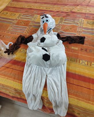 vestito carnevale olaf