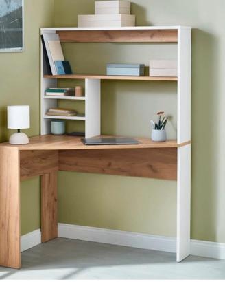 Scrivania ad Angolo con Libreria