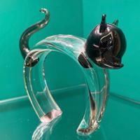 Gatto in Murano realizzato da Zanetti