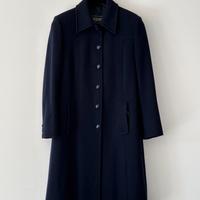 Cappotto lungo Versace blu