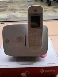 Telefono cordless vodafone mai usato mk1200