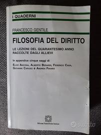 Filosofia del diritto di Francesco Gentile