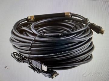 Cavo HDMI High speed con Ethernet 20mt