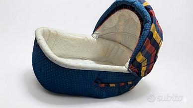 Navicella Inglesina Vintage collezione "Jeans"