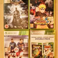 Set 5 giochi XBOX 360