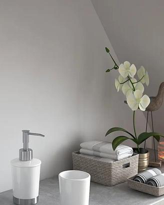 Set 2 accessori bagno Gedy-Petunia