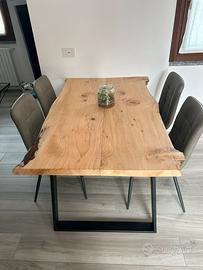 tavolo legno massello