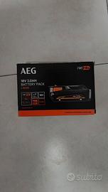 batteria 2ah Aeg nuova mai aperta originale 