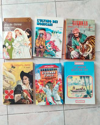 Lotto libri vintage per ragazzi 