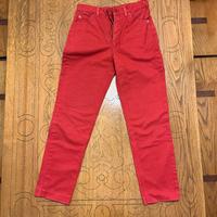 Pantaloni lunghi rossi