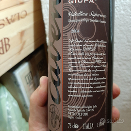 CAVEN Valtellina superiore docg GIUPA anno 2004