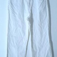 Jeans bianchi a palazzo