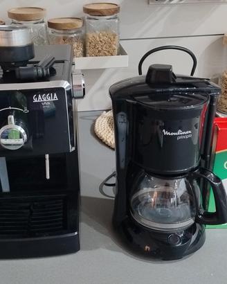 macchine caffè: Gaggia Viva + Moulinex Principio