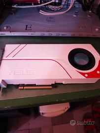 scheda video Asus GTX 960 bianca 