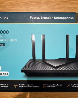 Router TPLink AX55 3000mbps
