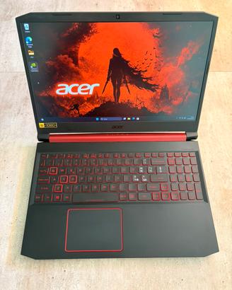Notebook Pc Acer Nitro i7 16gb 500 ssd 500 hdd GTX