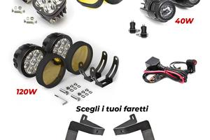 KIT FARI LED 60W Honda Africa Twin CRF1000L 16-19