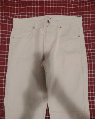Jeans Bianchi Terranova Uomo 