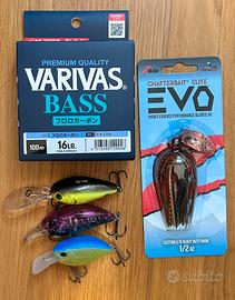 Kit pesca spinning