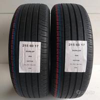 2 gomme 215 60 17 dunlop a830