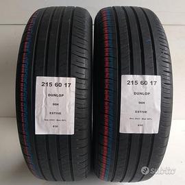 2 gomme 215 60 17 dunlop a830