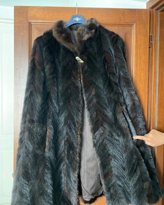 Mantella in vero visone donna - vintage