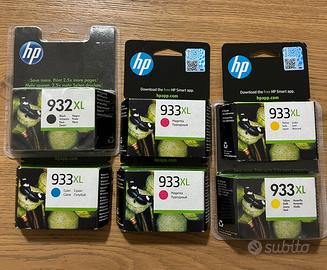 Cartucce HP 932XL e 933XL Nuove