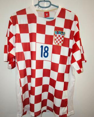 Maglia calcio Croazia n. 18 Olic