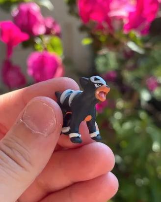 Pokémon figure Houndour / Malosse / Hundustur scal