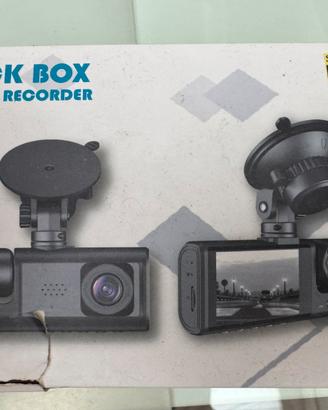 Dash Cam Black Box 1296P Doppia Camera Ant + Post