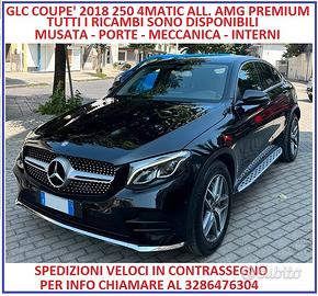 Masata e ricambi glc coupe 250 4matic 2018 amg