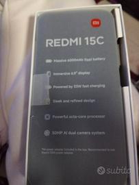 REDMI 15C NUOVO MAI usato