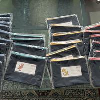 Astuccio in jeans portaoggetti in jeans