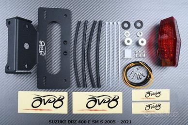 Portatarga AVDB SUZUKI DRZ 400 E SM 2005 21 ROSSO