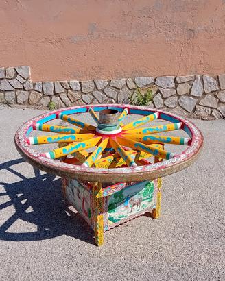 ruota carretto siciliano