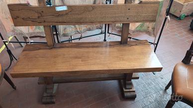 Panca in legno massello – robusta e dal fascino ru