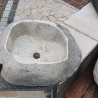 Lavabo in pietra naturale _lavandino,lavello