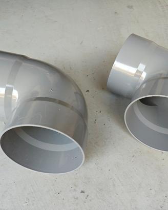 2 Raccordi 90° in Pvc diametro 200 mm